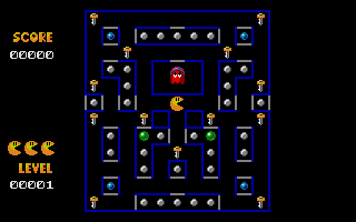 Super Pac-Man atari screenshot